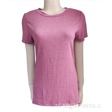Korte mouw T-shirt roze